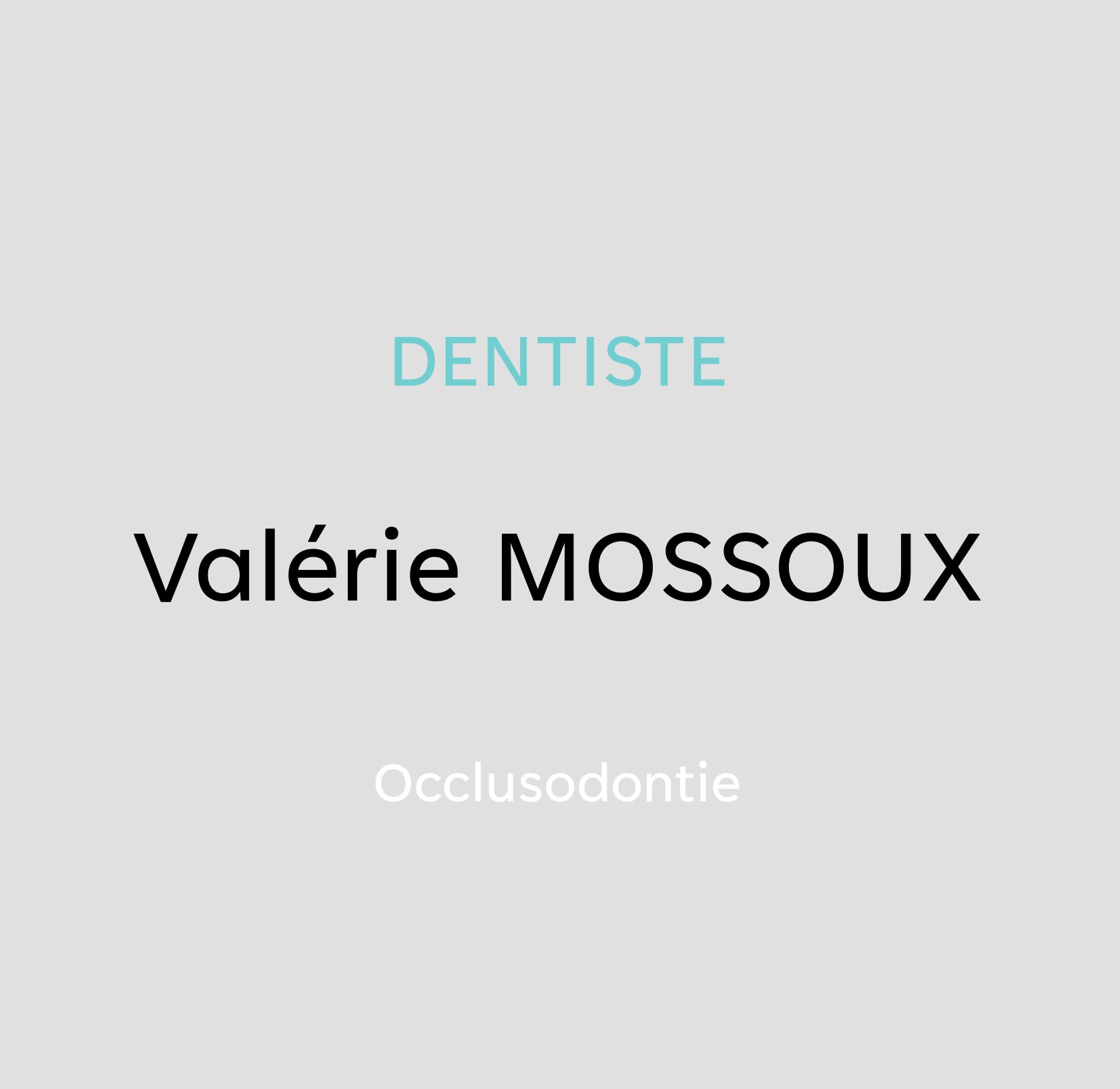 Image du/de la partenaire : Dr Valérie Mossoux